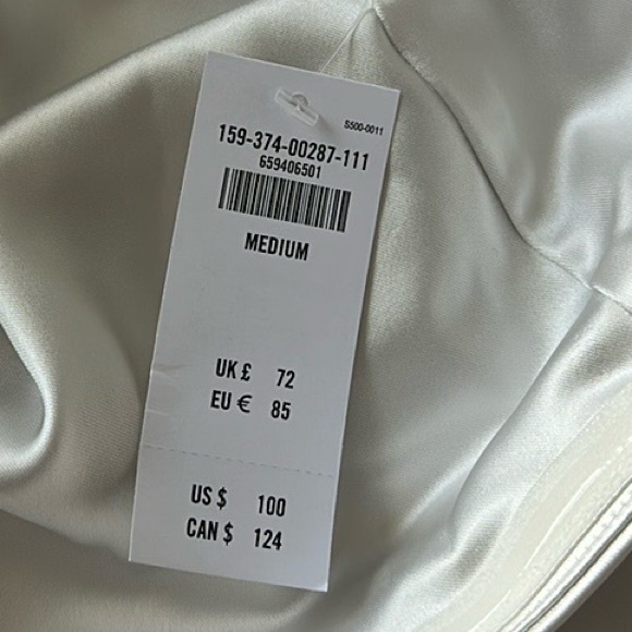 White strapless dress - Picture 12 of 12